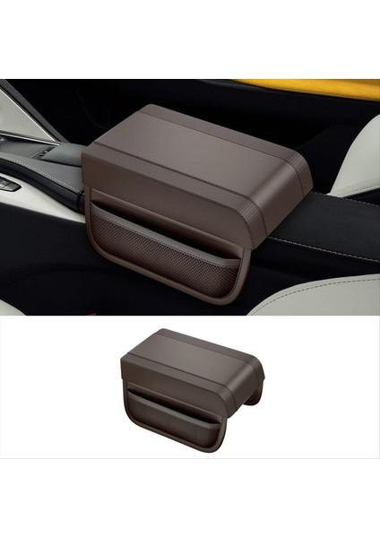Evrensel Araba Koltuk Girdırıcı Yastık, Yeni Bellek Pamuklu Araba Koltuk Kutusu Kutusu Otomatik Merkez Konsol Pad Kahverengi (Yurt Dışından) fiyatları