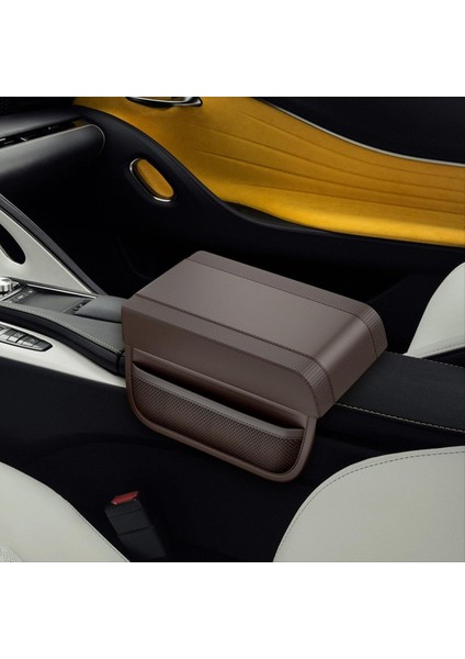Evrensel Araba Koltuk Girdırıcı Yastık, Yeni Bellek Pamuklu Araba Koltuk Kutusu Kutusu Otomatik Merkez Konsol Pad Kahverengi (Yurt Dışından) modelleri