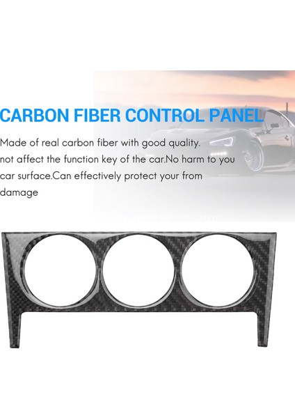 Subaru Brz Için Toyota 86 GT86 2017-2019 Araba Klima Kontrolü Panel Kapak Çıkartma Iç Mekan (Yurt Dışından) modelleri