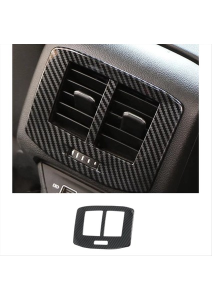 Vw T-Roc Için 2018-2023 Karbon Fiber Araç Arka Ac Hava Havalandırma Outlet Panel Trim Kapak Aksesuarları (Yurt Dışından) fiyatları