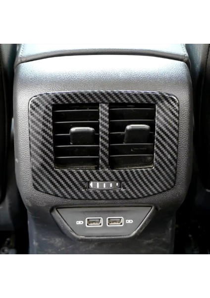 Vw T-Roc Için 2018-2023 Karbon Fiber Araç Arka Ac Hava Havalandırma Outlet Panel Trim Kapak Aksesuarları (Yurt Dışından) indirimleri