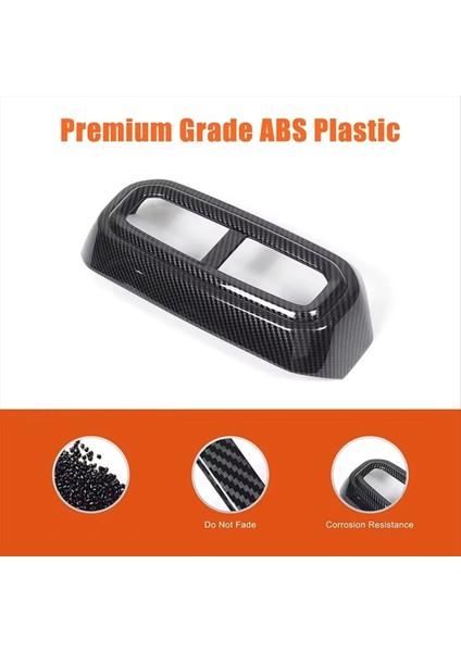 Honda Pilot Için 2023 2024 Abs Karbon Fiber Araç Arka Hava Havalandırma Çözme Çerçevesi Kapak Döşeme Sticker Aksesuarları (Yurt Dışından) modelleri