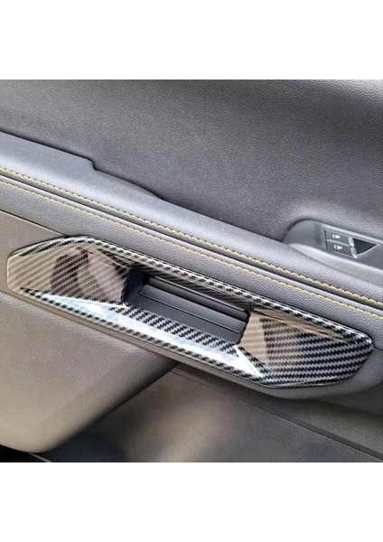 Ford Ranger Için 2023 2024 Araba Iç Kapı Tutucu Kapak Trim Aksesuarları Abs Karbon Fiber (Yurt Dışından) fiyatları