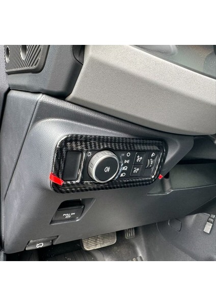 Ford Bronco 2023 2024 Aksesuarlar Için Araba Far Anahtarı Düğmesi Kapak Döşeme Karbon Fiber (Yurt Dışından) modelleri