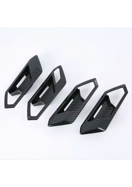 Vw T-Roc Için 2018-2024 Karbon Fiber Araba Iç Kapı Kolu Kase Kapağı Kaplama Döşeme Aksesuarları (Yurt Dışından) modelleri