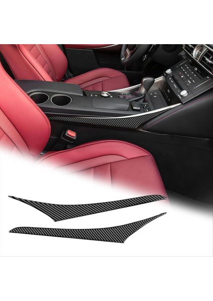 Lexus Için IS250 IS200T IS300 IS350 2013-2019 Karbon Fiber Merkez Konsol Yan Dişli Vites Çerçevesi Kapak Trim Aksesuarları (Yurt Dışından) fiyatları