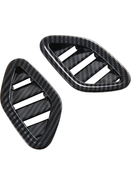 Mg Zs 2024 Araç Gösterge Tablosu Yan Hava Çıkış Havalandırma Kapağı Dekoratif Trim Iç Accessoriess Karbon Fiber Rhd (Yurt Dışından)