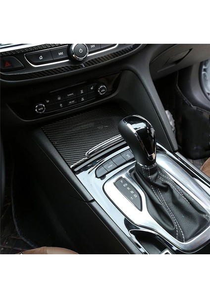 Buick Regal 2017-2021 Aksesuarları Için Karbon Fiber Merkezi Kontrol Kupası Tutucu Panel Kapak Döşeme Etiketi (Yurt Dışından) fırsatları