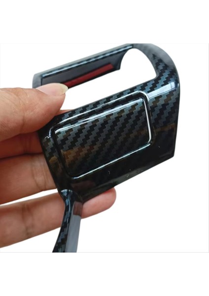 Toyota Fortuner 2018-2023 Için Araba Direksiyon Simidi Çıkartma Karbon Fiber Araba Iç Aksesuarları (Yurt Dışından) fırsatları