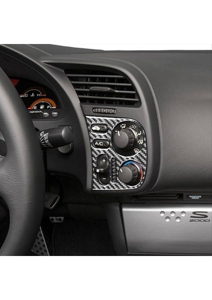 Honda S2000 2000-2009 Için Lhd Yumuşak Karbon Fiber Merkezi Kontrol Gösterge Tablosu Ayar Düğmesi Kapak Trim Aksesuarları (Yurt Dışından) fırsatları