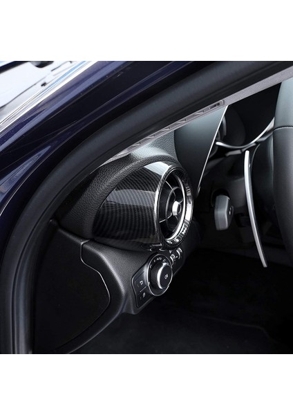 Alfa Romeo Giulia 2017-2020 Için Ön Taraftaki Klima Havalandırma Çıkış Kapağı Çerçeve Döşeme Aksesuarları, Abs Karbon Fiber (Yurt Dışından) modelleri