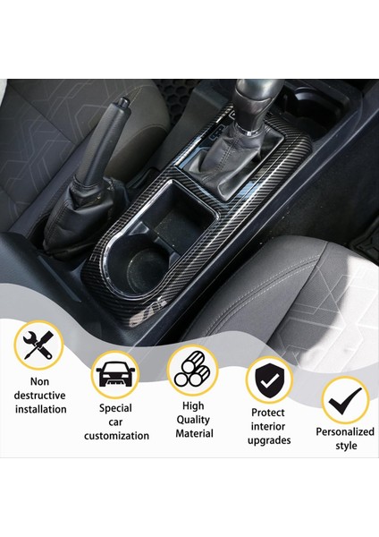 Toyota Tacoma 2016-2022 Araç Aksesuarları Için Merkez Konsol Dişli Vites Paneli Trim Kapak (Yurt Dışından) modelleri