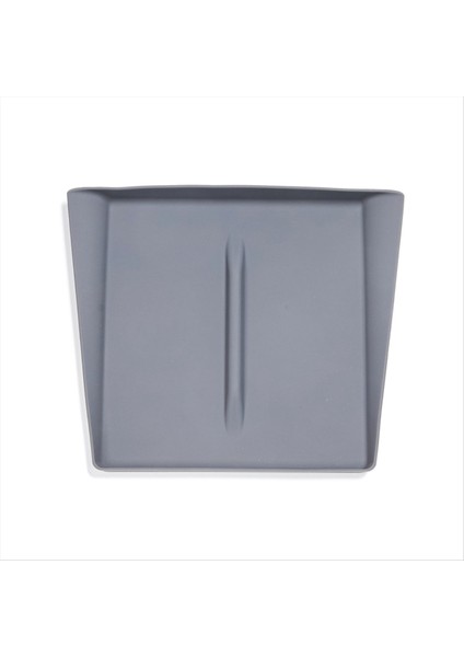 Tesla Model 3 Için Highland 2024 Merkez Konsolu Kablosuz Şarj Cihazı Anti-Slip Silikon Mat Iç Aksesuarları (Gri) (Yurt Dışından)