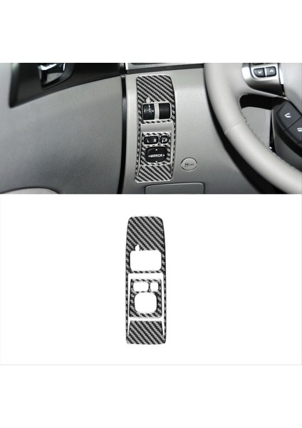 Subaru Forester Için 2009-2012 Yumuşak Karbon Fiber Araç Far Kontrol Anahtarı Kapak Trim Sticker Aksesuarları (Yurt Dışından) modelleri