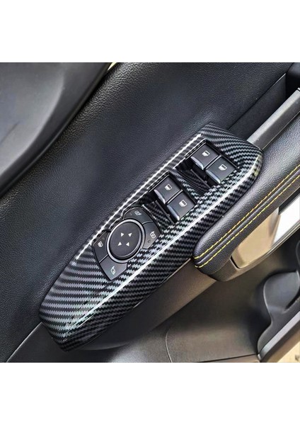 1set Abs Rhd Pencere Cam Asansör Trim Anahtar Düğmesi Panel Çerçevesi Ford Ranger Everest Için Iç Dekoratif 2023 (Yurt Dışından) fırsatları