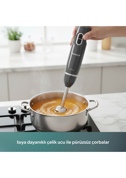 Handmaid 1936H El Blender Seti Antrasit fiyatları