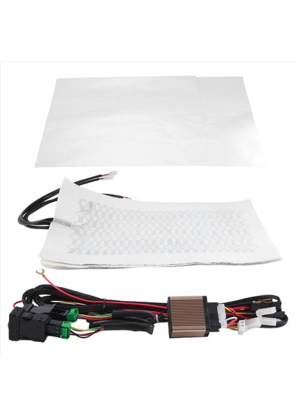 4pcs Araba Koltuğu Isıtıcı 12V Isıtmalı Koltuk Isıtma Pedleri 2 Kadranla 5 Seviye Anahtar Toyota Prado Corolla Rav4 Reiz Yaris (Yurt Dışından) modelleri