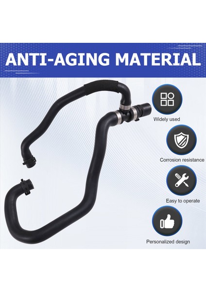 Araç Motor Bölmesi Isıtıcı Su Boru Radyatör Hortumu Mercedes Benz GL450 GL550 GLS550 ML550 A1668301400 1668301400 (Yurt Dışından) fırsatları