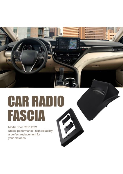 10.1 Inç Toyota Reiz 2021 Araba Radyosu Android Stereo Mp5 Gps Player 2 Dın Kafa Birimi Panel Fasya Çizgi Çerçeve Kapağı (Yurt Dışından) fırsatları