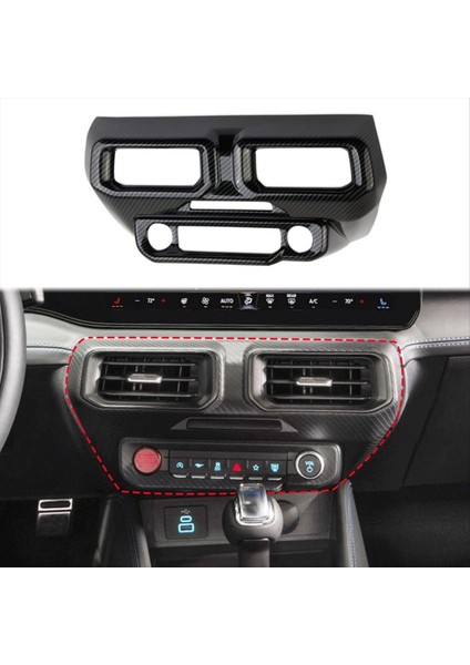 Ford Mustang 2024 Iç Aksesuarlar Için Orta Konsol Hava Havalandırma Kapağı Döşeme Karbon Fiber (Yurt Dışından) fırsatları