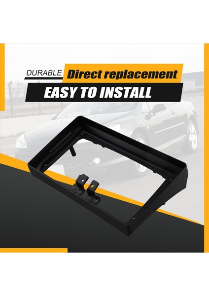 Peugeot 407 2004-2009 Için 9 Inç Araba Çerçevesi Fasya Adaptörü 2din Gps Stereo Android Radyo Dash Takım Paneli Kiti (Yurt Dışından) modelleri