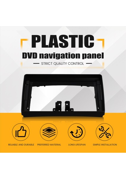 Peugeot 407 2004-2009 Için 9 Inç Araba Çerçevesi Fasya Adaptörü 2din Gps Stereo Android Radyo Dash Takım Paneli Kiti (Yurt Dışından) fırsatları