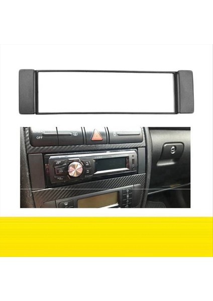 2pcs Fasya Audi A3 8l A6 4b Koltuk Toledo Leon Fiat Scudo Stereo Facia Plaka CD Trim Radyo Kapak (Yurt Dışından)