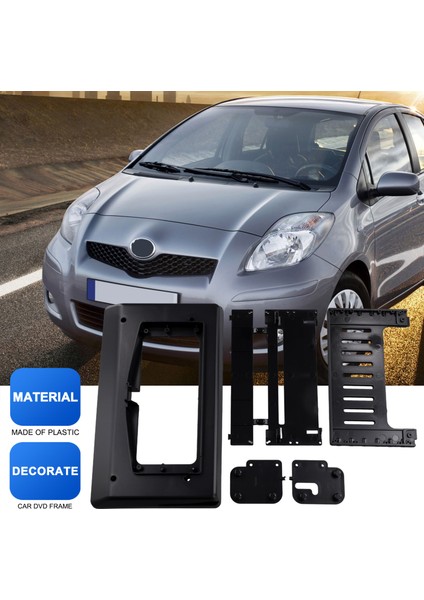 Toyota Yaris Için 10.1 Inç Araba Fasya Radyo Paneli 2022 Ses Dash Kit Yükle Gps Konsolu Çerçeve Adaptör Plakası Lhd (Yurt Dışından) fırsatları