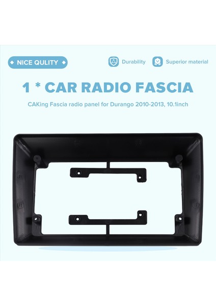 Dodge Durango Için Araba Fasya Radyo Paneli 2010-2013 Lhd Dash Kit Yükleme Facia Konsolu Çerçeve Adaptör Plakası Döşeme Kapağı (Yurt Dışından) fırsatları