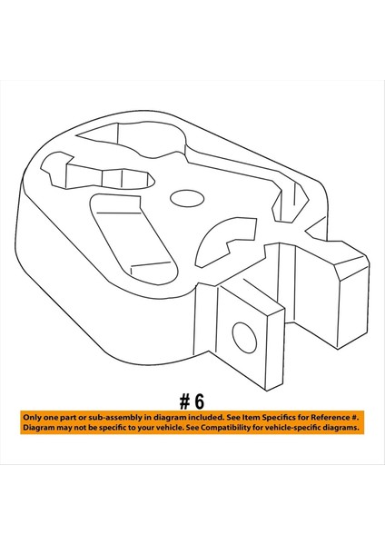 DP5Z-6068-ARKA Motor Montaj Tork Sınırter Strut Ford Edge Fusıon Lıncoln Mkz 2013-2021 DP5Z6068A (Yurt Dışından) modelleri