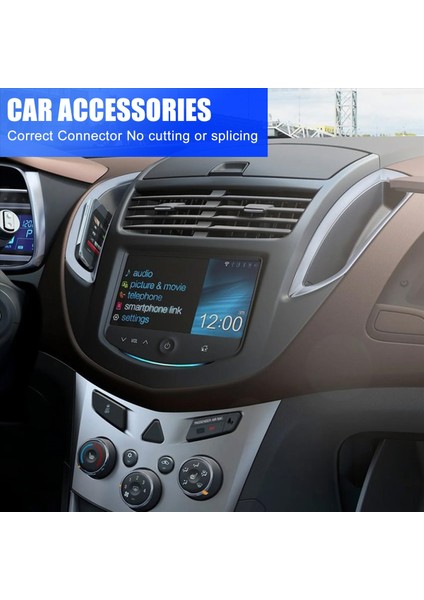 Chevrolet Trax 14-16 Lhd Radyo Fasya Panel Çerçevesi Için Araba Navigasyon Stereo 2 Dın 9 Inç Dash Headunit Ekran Stereo (Yurt Dışından) fırsatları