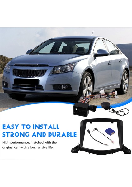 Chevrolet Cruze Için Araba Multimedya Panel Çerçevesi J300 2009 - 2014 9 Inç Android Stereo Panel Kablo Demeti (Yurt Dışından) modelleri