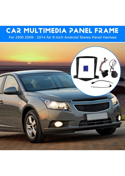 Chevrolet Cruze Için Araba Multimedya Panel Çerçevesi J300 2009 - 2014 9 Inç Android Stereo Panel Kablo Demeti (Yurt Dışından) fırsatları