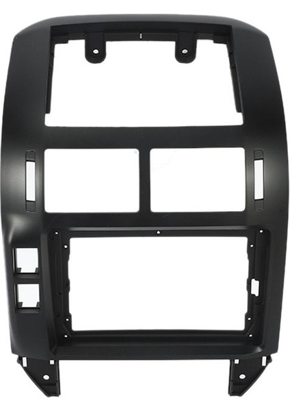Vw Volkswagen Polo Için Araba Stereo Çerçeve Kiti 2004-2011 Montaj Çember Yüzey Plakası Araç Iç Ön Çizgi Merkezi Facia (Yurt Dışından)