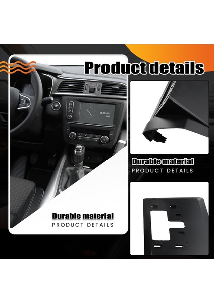 10.1 Inç Araba Radyo Çerçevesi Adaptörü Renault Taliant Megane 3 Dacia Sandero Stepway Araba Radyo Ses Dash Panel Fasya (Yurt Dışından) fırsatları