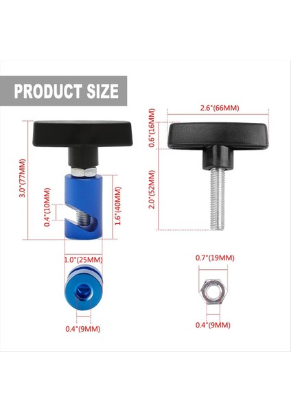 Araç Motor Asansör Çubuk Tutucu Otomotiv Kaput Asansör Çubuk Destek Kelepçesi Çıkarılabilir Kaput Destek Fixer (Yurt Dışından) fırsatları