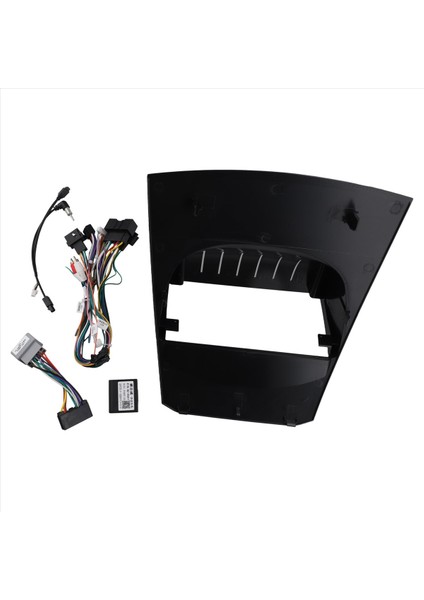 Ford Fiesta Için 9 Inç Radyo Arabası Android Mp5 Oyuncu Kasası Çerçevesi 2009-2014 2din Kafa Birimi Fasya Stereo Dash Cover Panel (Yurt Dışından)