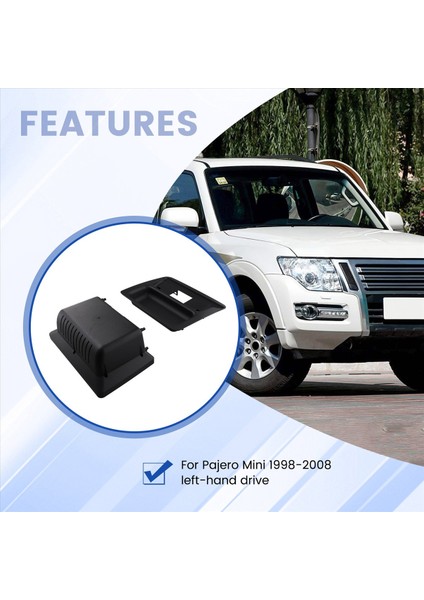 Mitsubishi Pajero Mini 1998-2008 Için 9 Inç Araba Çerçevesi Fasya Adaptörü Android Radio Dash Takma Panel Kiti Lhd (Yurt Dışından) modelleri