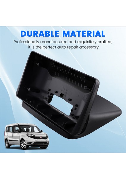 10.1 Inç Araba Fasya Radyo Paneli Fiat Doblo 2000-2021 Dash Kit Yükleme Facia Console Çerçeve Mp5 Adaptör Plakası Kapağı (Yurt Dışından) modelleri