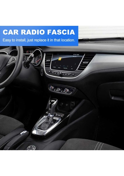 9 Inç Araba Radyo Kurulumu DVD Gps Player Opel Grandland x Cossland x 2016-2020 Dash Mount Kit (Yurt Dışından) modelleri