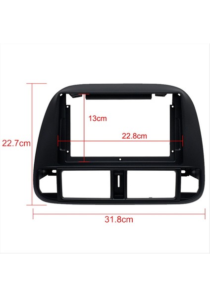 Honda Civic (Ej/ek/em) 1996-2001 Video Mp5 Oyuncu Panel Çizgisi Çizgi Montaj Kiti Rhd Için 9 Inç 2 Dın Araba Stereo Radyo Fasyası (Yurt Dışından) fırsatları