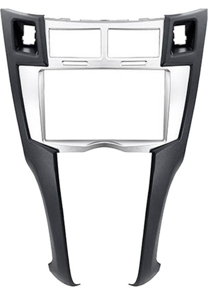 Toyota Yaris Vitz Platz 2005-2011 Dash Kit Mp5 Stereo DVD Adaptör Panel Çerçevesi Için 2 Din Araba Radyo Fasyası (Yurt Dışından)