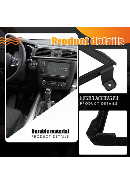 Araba Radyosu Stereo Gps Mp5 Android Player 2 Din Head Unit Fasias Panel Çerçeve Kapak Jeep Wrangler Rubicon 2018+ (Yurt Dışından) fırsatları