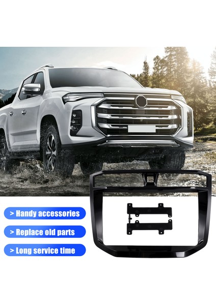 Araba Çerçevesi Fasya Adaptörü Android Radyo Dash Montaj Paneli Kiti Mg Extender Maxus T60 T70 2017+ Lhd Için (Yurt Dışından) indirimleri