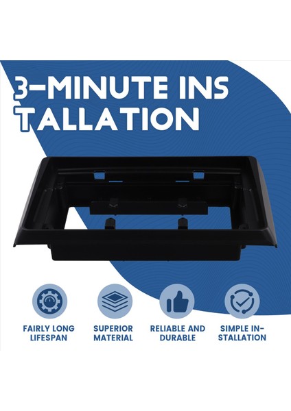 Kia Ray 2017-2023 Lhd Araba Radyo Çerçevesi Stereo Çerçeve Gösterge Tablosu Kurulum Kiti Montaj Braketi (Yurt Dışından) fırsatları