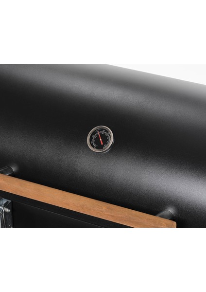 Grillord‑75 Kömürlü Barbekü (1 Adet Döküm Izgaralı) + Hediye Seti (Önlük + Kılıf + 2×2 kg Kömür)