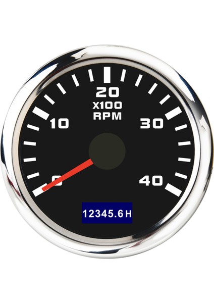 52MM Pointer Takometresi 0-4000 Rpm Dışarıda Hız Türometresi 9-32V Arabalar ve Gemiler Için Kırmızı Arka Işık Kilometre Sayacı (Yurt Dışından) fiyatları