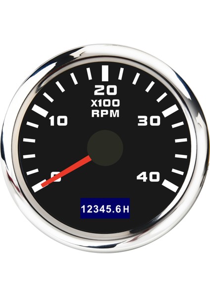 52MM Pointer Takometresi 0-4000 Rpm Dışarıda Hız Türometresi 9-32V Arabalar ve Gemiler Için Kırmızı Arka Işık Kilometre Sayacı (Yurt Dışından) modelleri