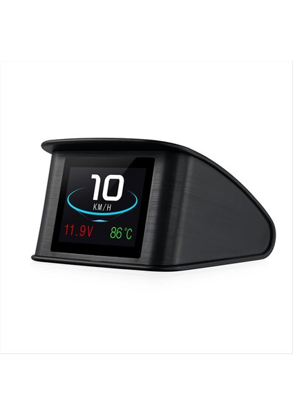 P10 Araç Dijital Obd2 Yerleşik Diyagnostik Kafa Ekran Sürüş Bilgisayar Kilometre Hız Göstergesi Sıcaklık Göstergesi (Yurt Dışından)