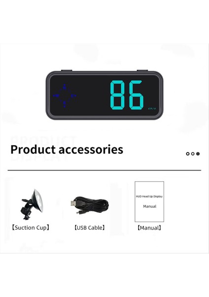 Dijital Hızölçer Evrensel Gps Pusula Hız Ölçüm Göstergesi Araba Hud Baş Yukarı Kamyon Araçları Için Ekran (Yurt Dışından) modelleri